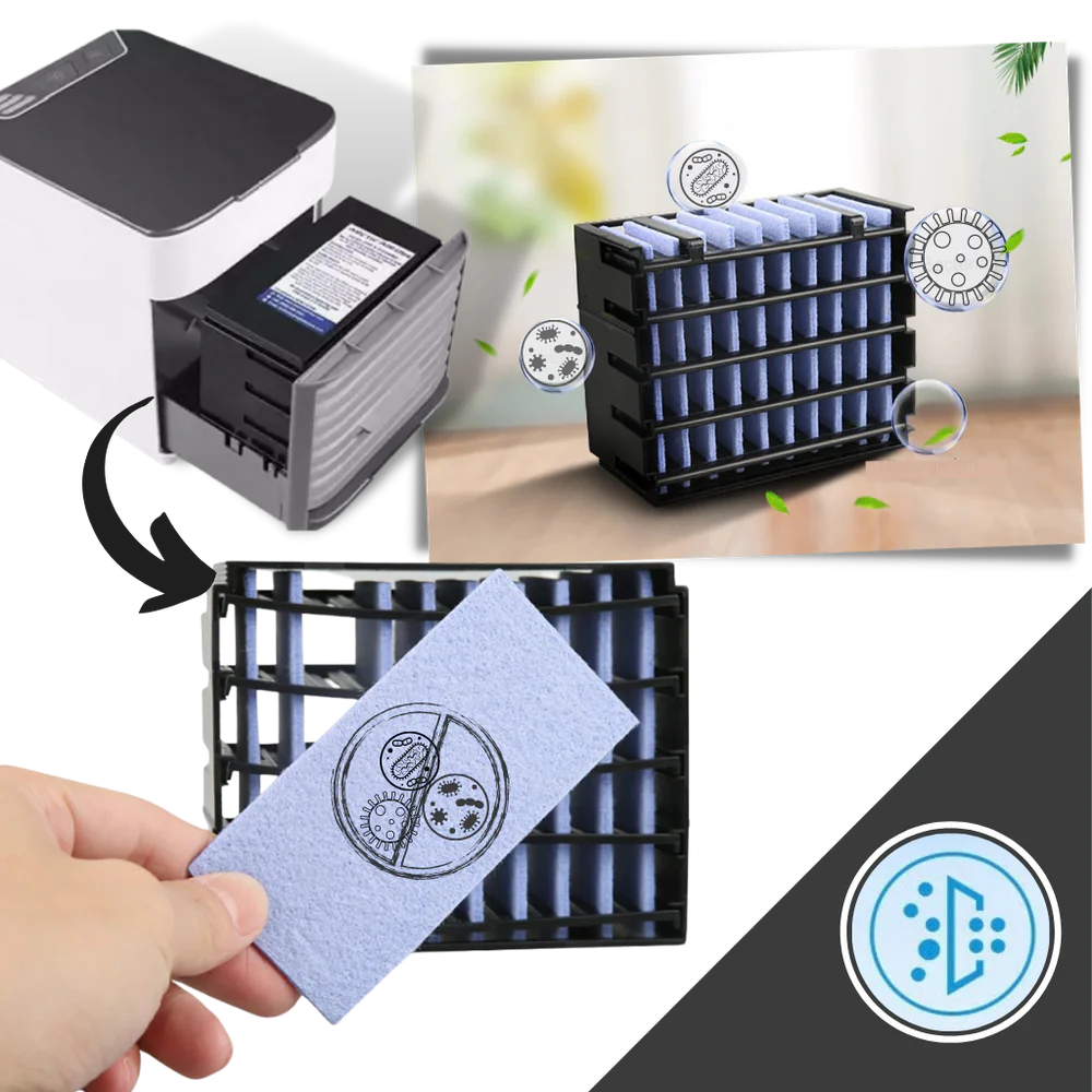 AR CONDICIONADO PORTÁTIL - Refresca instantaneamente qualquer espaço