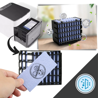 AR CONDICIONADO PORTÁTIL - Refresca instantaneamente qualquer espaço