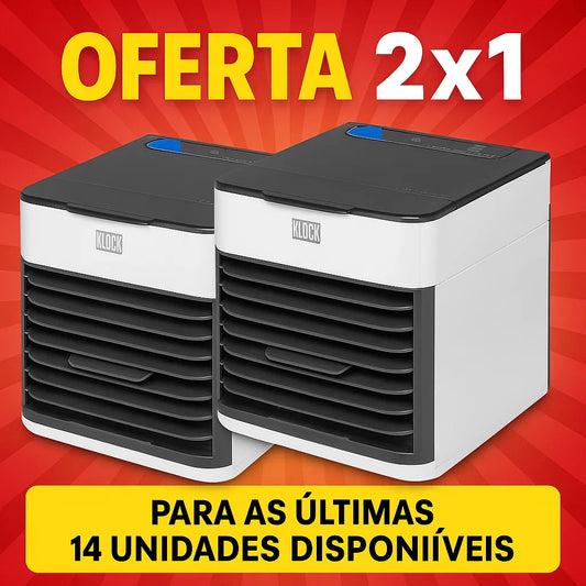 AR CONDICIONADO PORTÁTIL - Refresca instantaneamente qualquer espaço